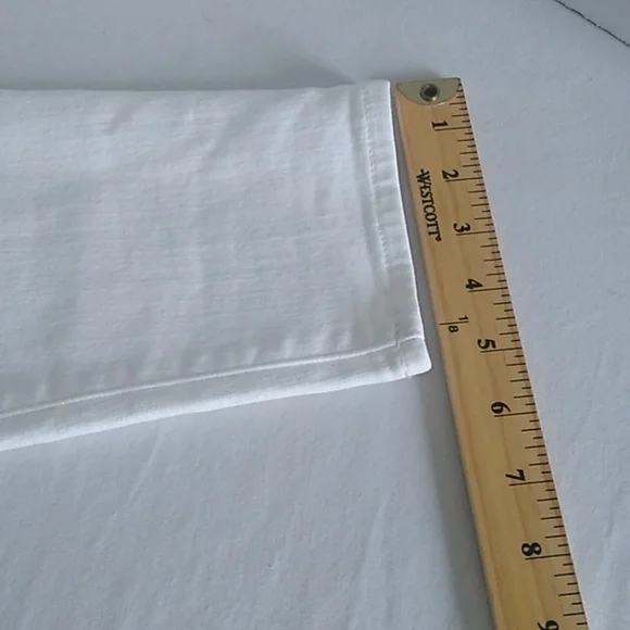 Madewell Womens High Rise Skinny Jeans Pure white size 32 NEW WITH TAGS summer - Picture 9 of 13